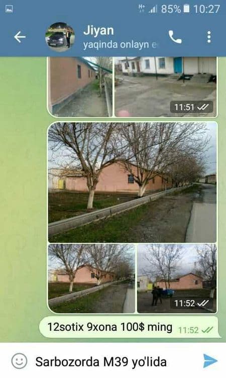 Gallaorol Sarbozor Mfy M39 Yol yoqasida joylashgan 12 sotiixli uy — 1