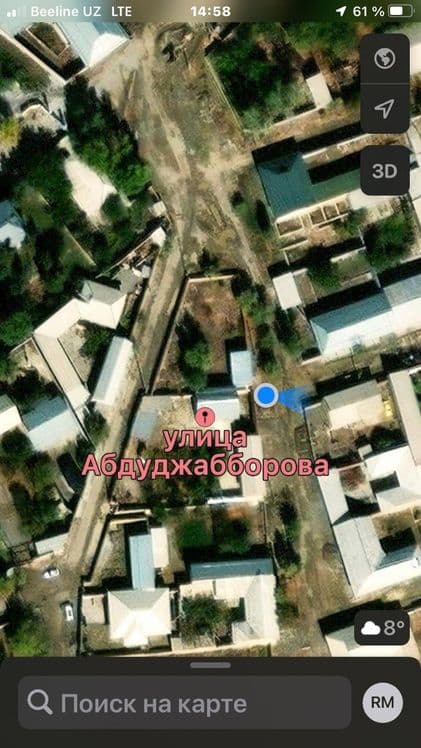 Участка сотилади жиззах Шахар сайтлжой махалласи 4сотих — 1