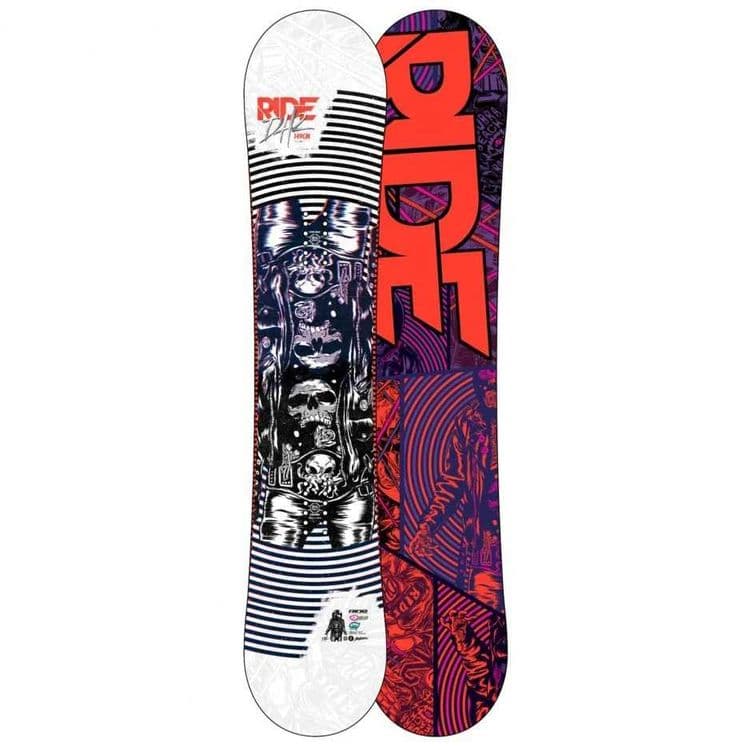 Сноуборд Ride DH2 155см, Креплени Burton, Ботинки Salomon комплект — 1