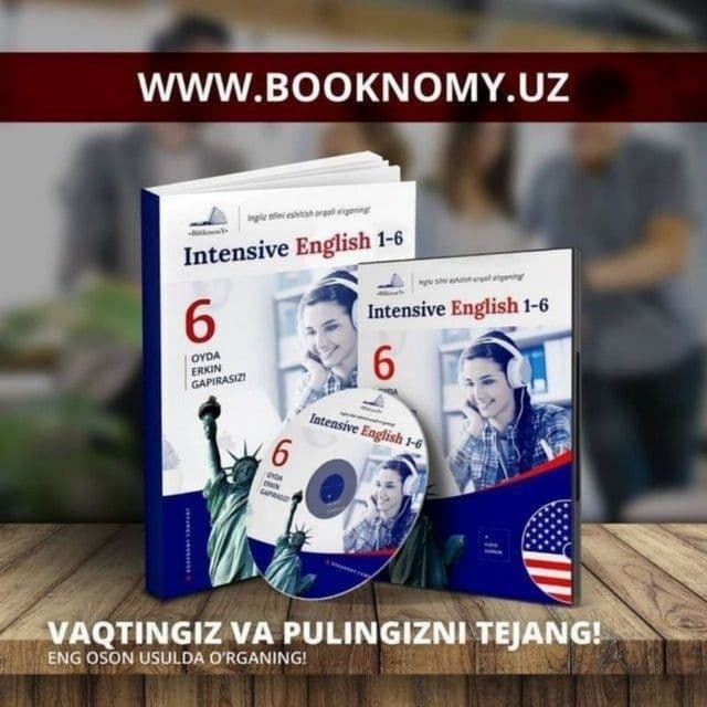 Book nomy ingliz rus kores tilini oson oʻrganish uchun elektron varian — 1