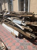 Дрова после сноса дома