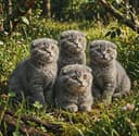 Scottish fold britaniskiy fold
