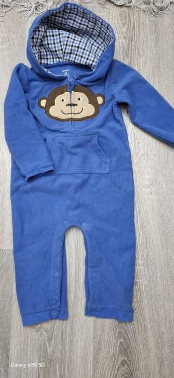 Продам детский флисовый комбинезон. — 1