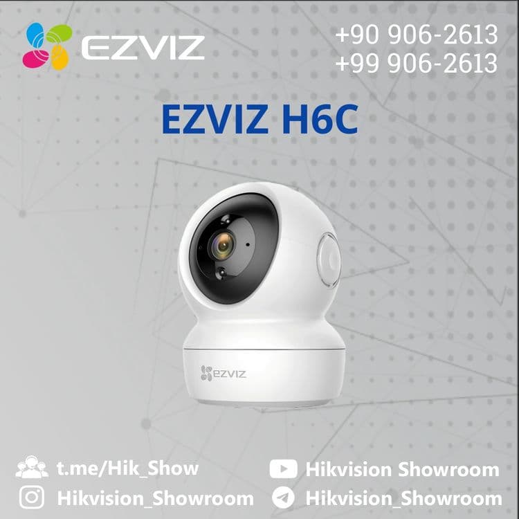 Ezviz H6c 360gradus, wifi kamera. Ikki tomonlama ovoz yozadi — 1