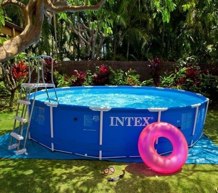 Бассейн INTEX 3.05x76см. Круглый Каркасный Бассейн ест доставка! — 1