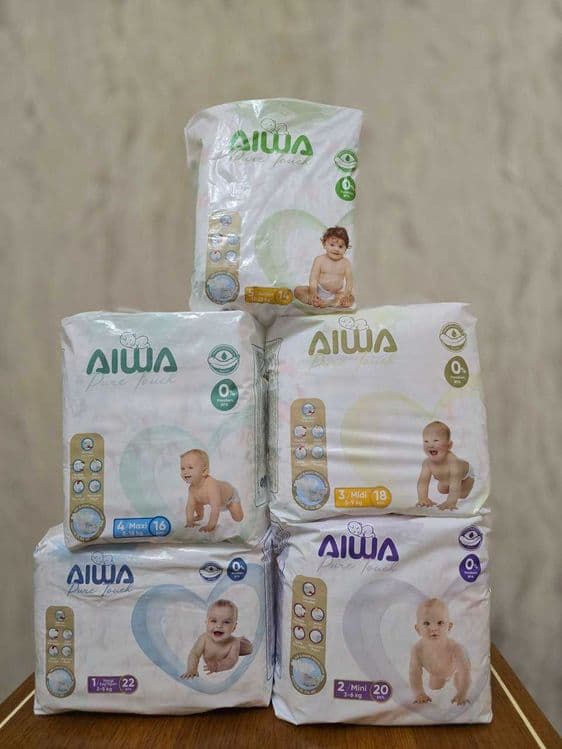 Sifatli arzon pamperslar 1-5 razmer — 1