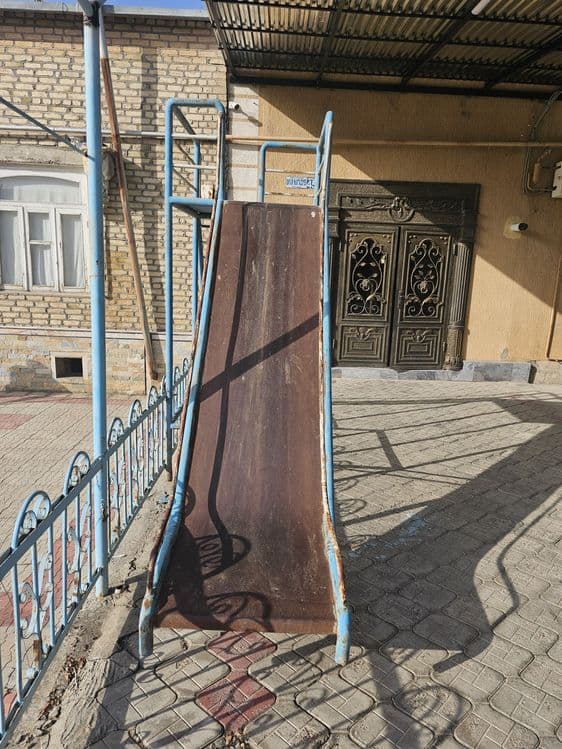 Качели карусель горка — 1