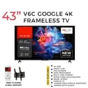 Телевизор TCL 43V6C 4K HDR GoogleTv 2026 Оптом Доставка Бесплатно