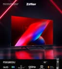 Телевизор Ziffler Qled 120Hz 4K UHD Google TV Dolby+vision+Atmos+MEMC