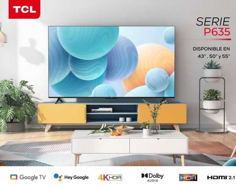 Телевизор 55 TCL P635 SMART 4К HDR Google-TV. Доставка бесплатно! — 1
