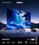 НОВЫЙ! Телевизор Ziffler 85" Q800 QLED 4K 120Hz — эффект настоящего ки
