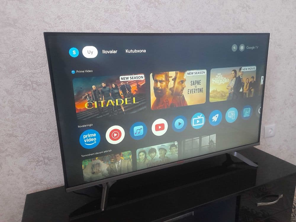 Shivaki 43 google android tv sotiladi — 1
