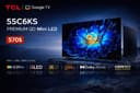 TCL Qled 4k MiniLed 144 gers. Овозли бошқарув