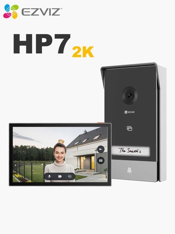 EZVIZ HP7 (2K 3MP) Домофон | Wi Fi Домофон | Видео Домофон|Видеозвонок — 1
