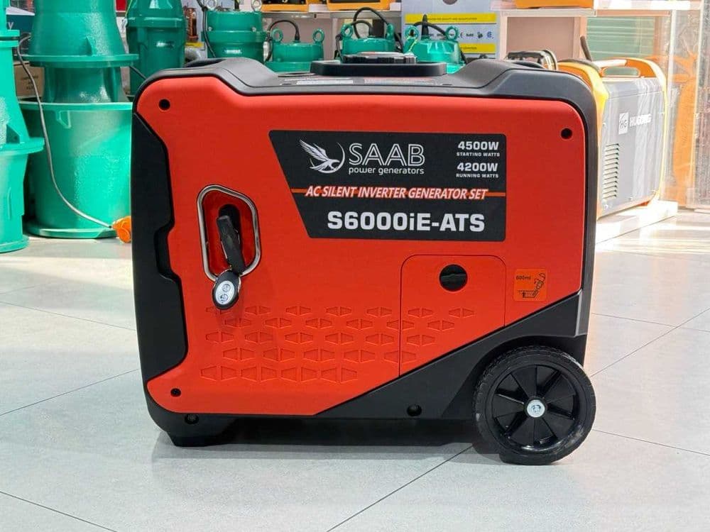 Генератор kemage saab 4.5 кВт инверторли + ATS BOX + ПУЛТ + Старт стоп — 1
