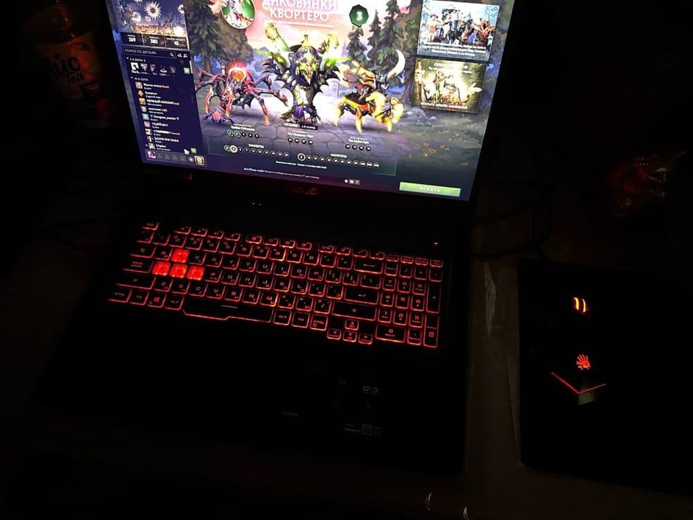 Игровой ноутбук Asus tuf gaming F17 FX706 — 1