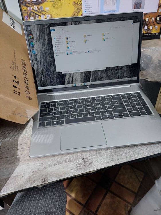новый HP ProBook 5-56000H/8gb /256ssd /GTX1650/15.6" FULLHD IPS 144Hz — 1