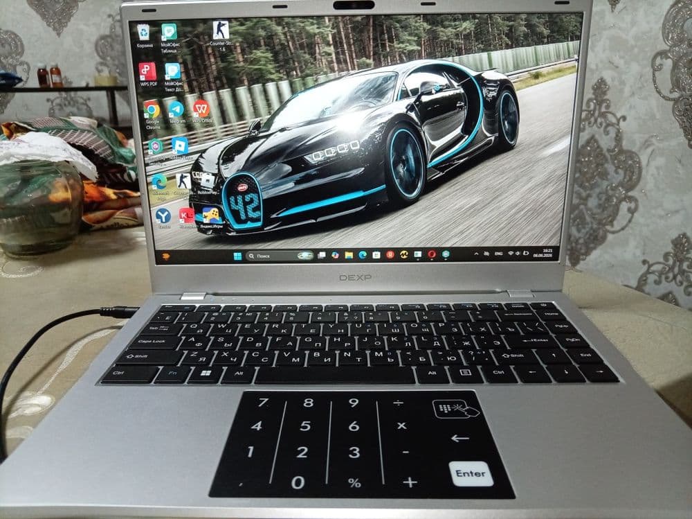 Ноутбук DEXP Aquilon C14, 8GB RAM, 256GB SSD, Full HD, Windows 11 — 1