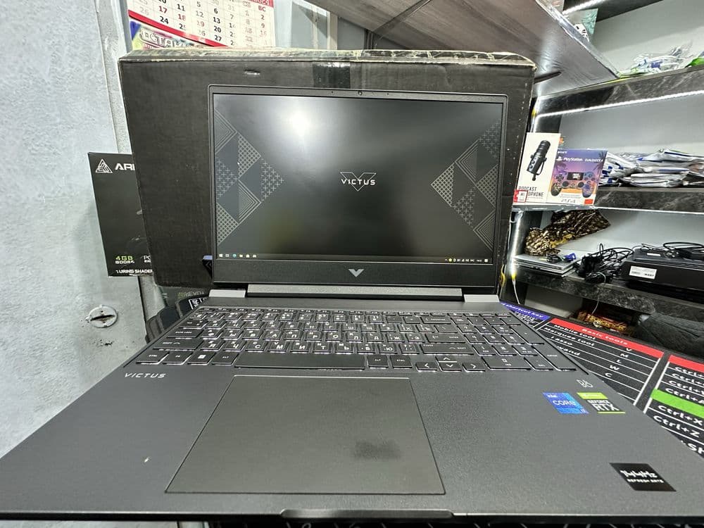 Мощный игравой ноутбук HP Victus i7-12650H RTX3050TI — 1