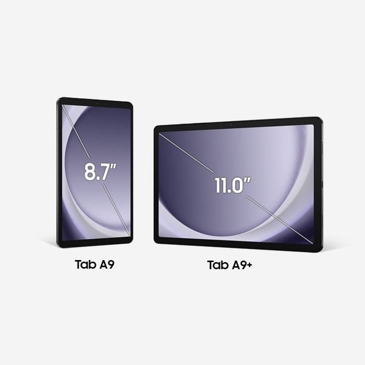 Samsung Tab A9 vs Samsung Tab A9+Plus Wifi 5G — 1