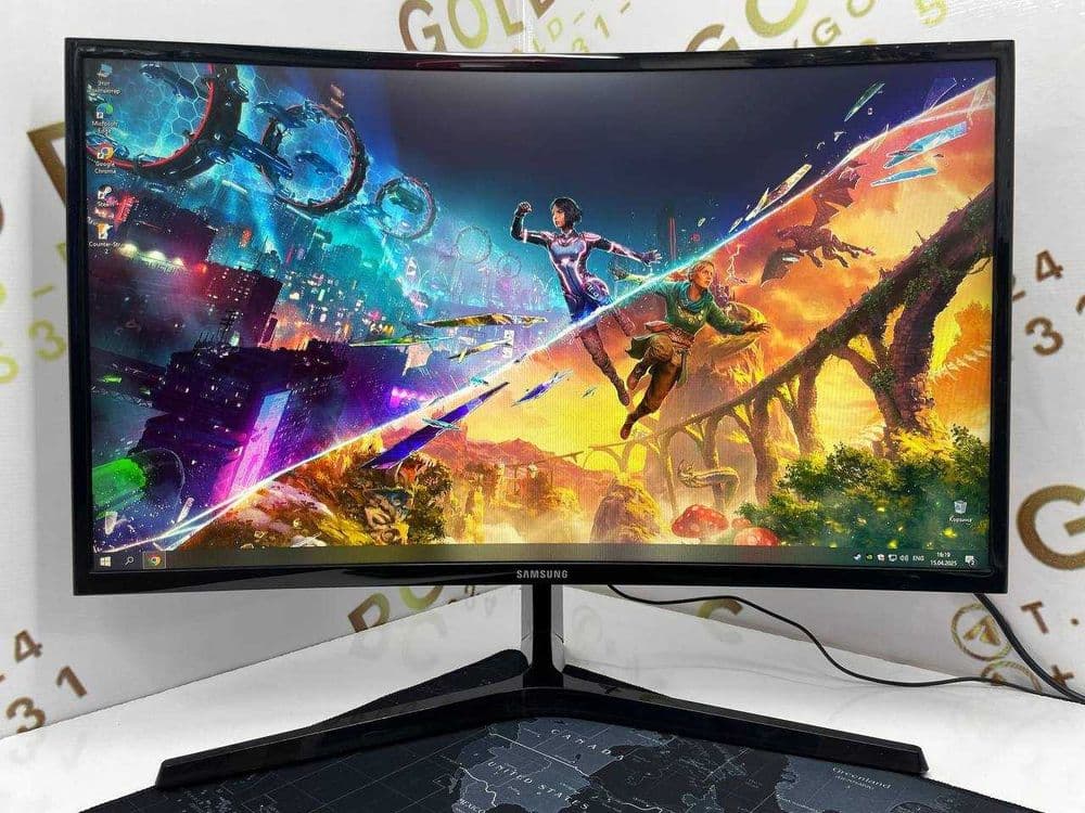 Monitor SAMSUNG 27 CURVED / Telegram kanalda yana arzon monitorlar bor — 1