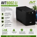 UPS (ИБП) AVT-600 AVR, 600ВА, перечисление есть