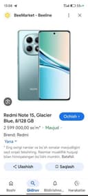 Redmi note 15 yangi