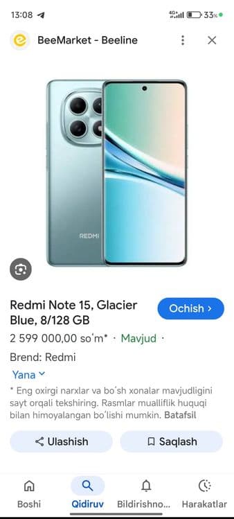 Redmi note 15 yangi — 1