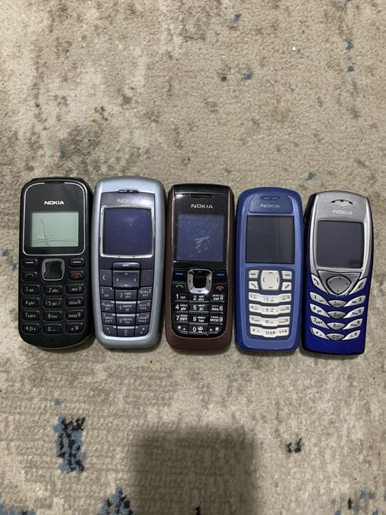 Nokia 1280, 2600, 2610, 3100, 6100 retro — 1