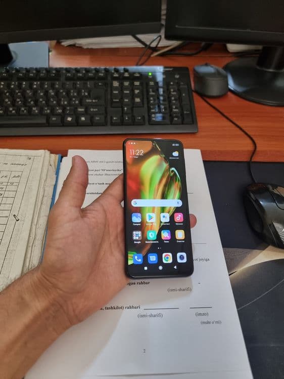 Redmi note 9S 6/128gb iwlawi zur aybi yuq tozza telefon — 1
