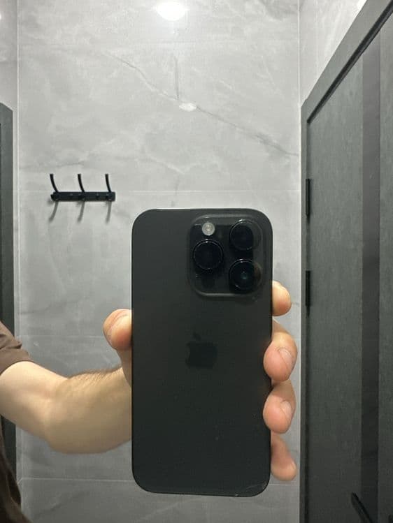 iPhone 14Pro qora 128gb 77yomkst karobka bor — 1