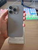 Iphone 15 pro 256GB CHA DUAL SIM + IMEI Natural Titanium