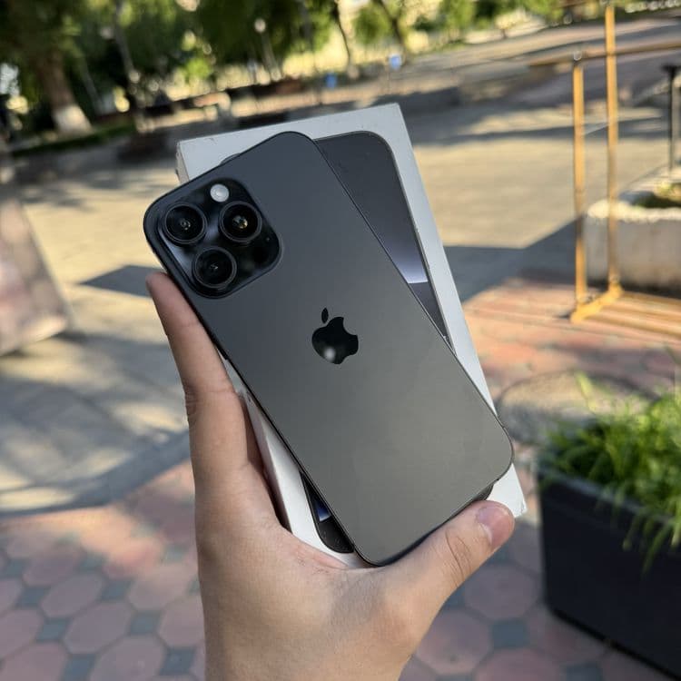 Iphone 16 max Blask 256 Gb 91% Esim Holati yaxw — 1