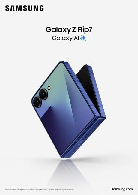 Новый модель Samsung Galaxy Z Flip 7 • Телефон • — 1