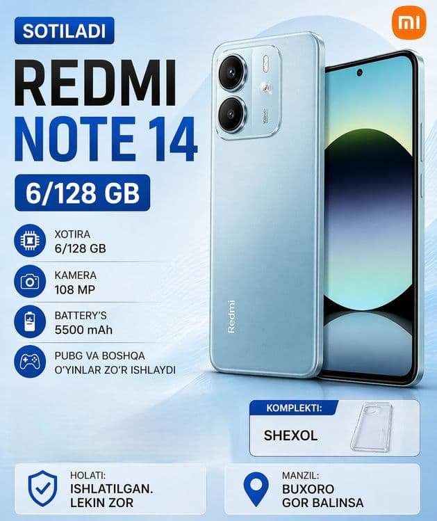 Redmi note 14 Xiaomi — 1