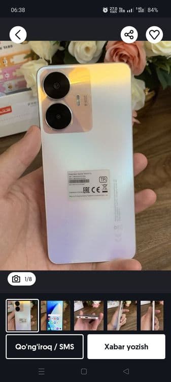 Realme c55 8+8 / 256 — 1
