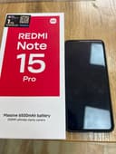 Redmi note 15 pro
Очилганига 1 ой хам бўлмаган срочна сотилади
О
