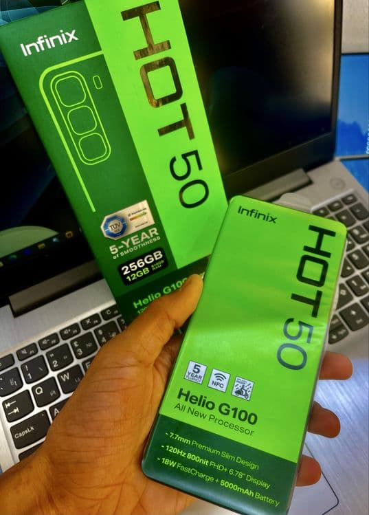 Smartfon Infinix Hote 50, Xotirasi: 12/256 GB, Muddatli to’lovga bor. — 1