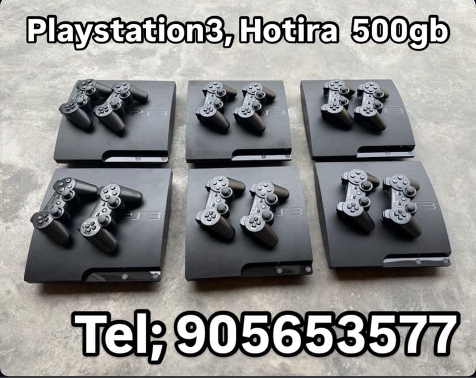 Playstation 3. Slim 500gb hotira — 1