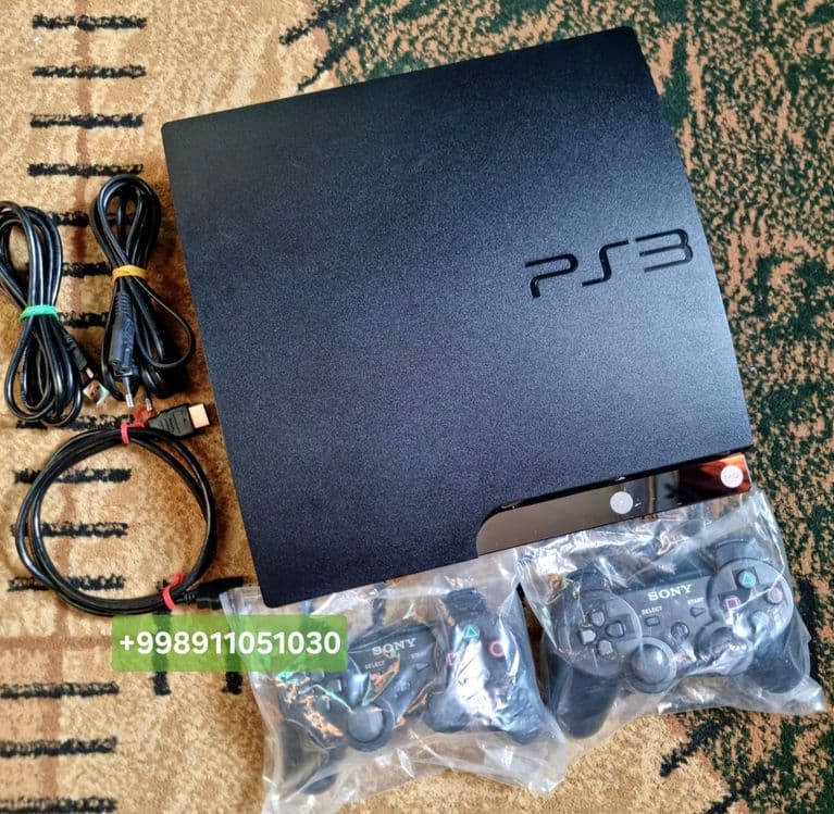 PS3 slim 320 gb plomba + Top Games — 1