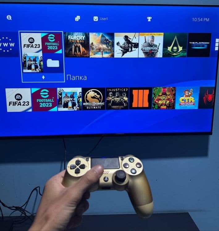 PS4 PlayStation 4 Pro 1TB 17+ O'yinlari Bilan Vzlom GoldHen 9.00 — 1