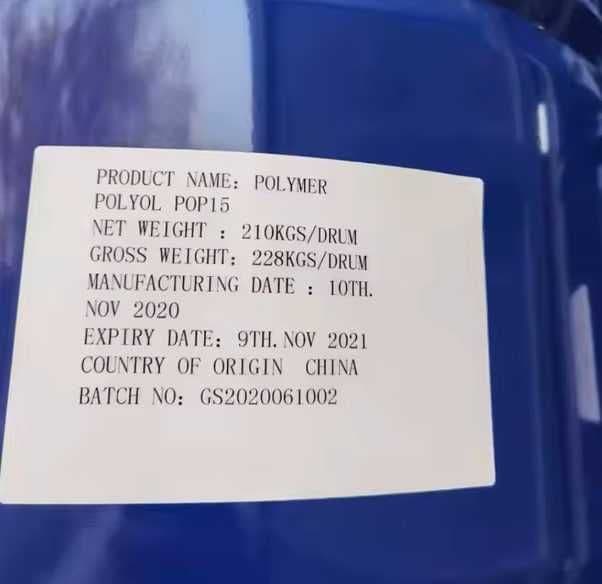 Polymer polyol POP 45 — 1