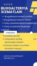 Buxgalter xizmati