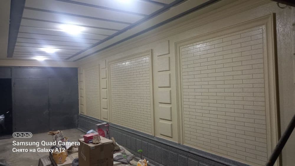 Травертин ишларини киламиз. — 1