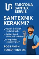 Santexnik xizmati, Unitaz, Ariston, vanna, rakovina, sanuzel, otopleni