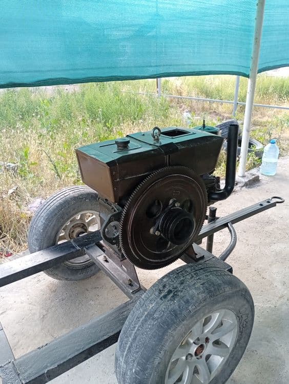 Disel motor,Motopompa — 1