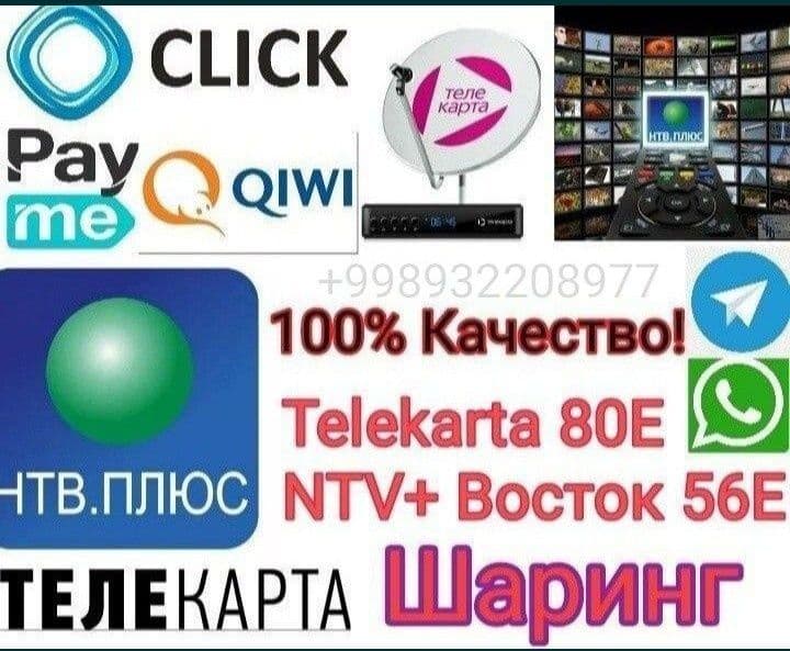 Возможность просмотра закодированных
платных спутниковых каналов. — 1