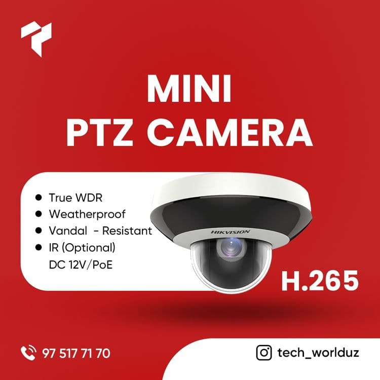 Kuzatuv kamera va damafon o‘rnatamiz — 1