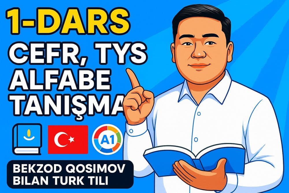 Bekzod Qosimov bilan FARG‘ONADA Turk tili kurslari. — 1