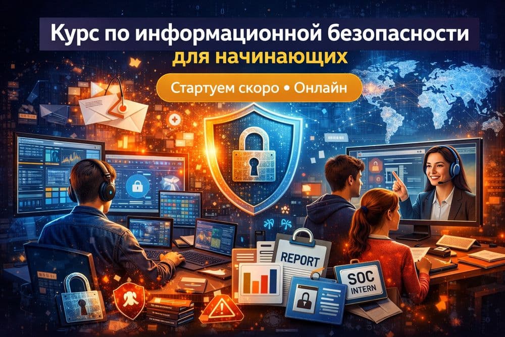 Онлайн-курс по информационной безопасности для начинающих — 1